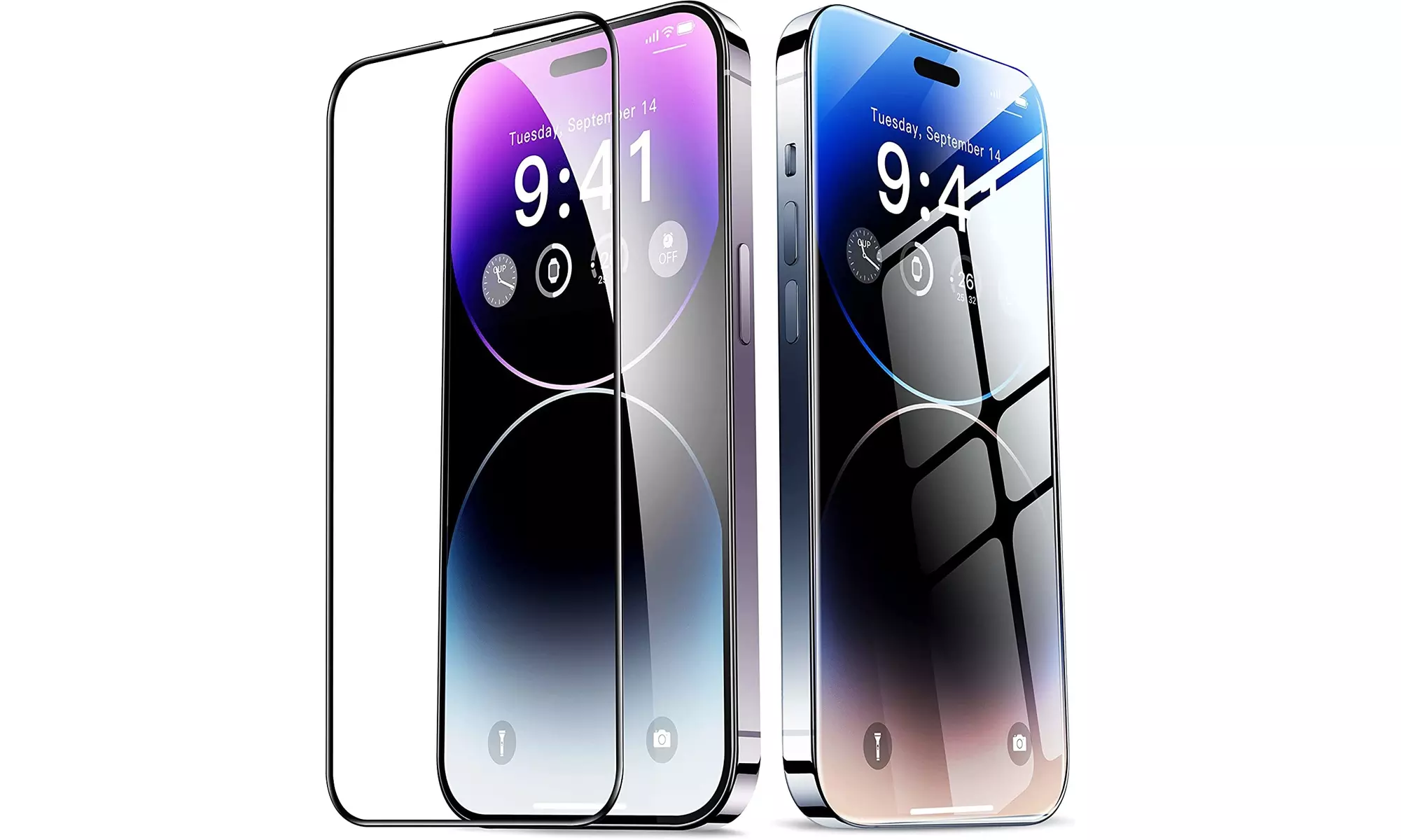 For Apple  iPhone 14 Pro 6.1 Inch Tempered Glass Screen Protector 9H Cover