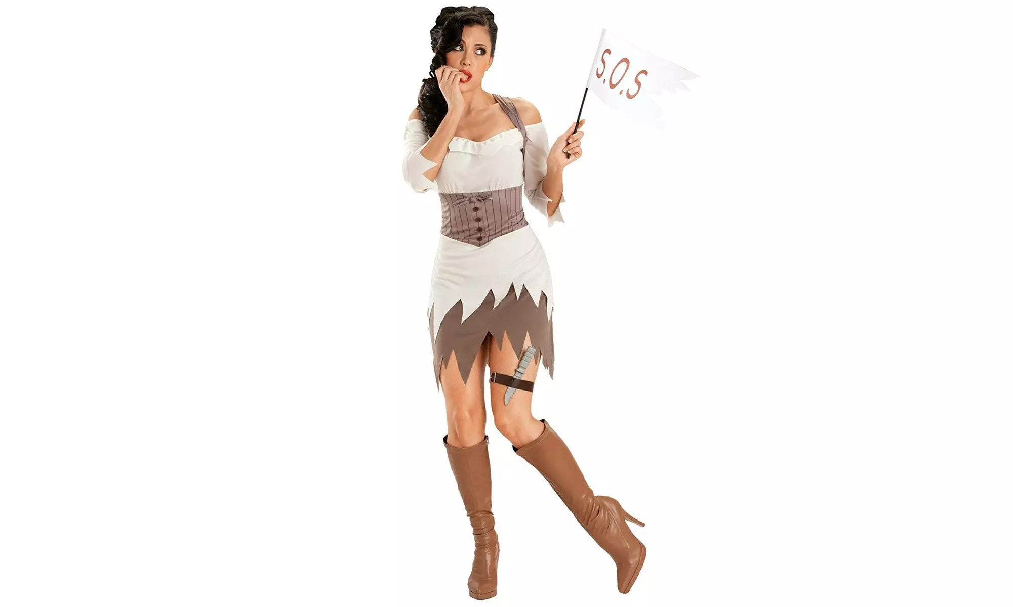 Shipwreck Sweetie Sexy Pirate Halloween Costume Womens - Primary Image