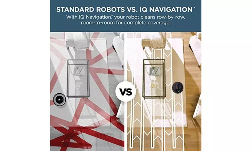 Shark RV1000 IQ Robot Vacuum (Black)- Refurbished