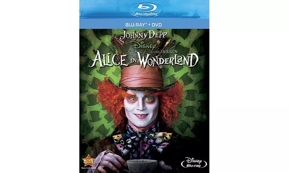 ALICE IN WONDERLAND DISNEY 3D BLU RAY DISC - NEW - Primary Image