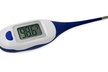 LCD Oral Digital Thermometer Portable Fast Readings Temperature Meter - Second Medium