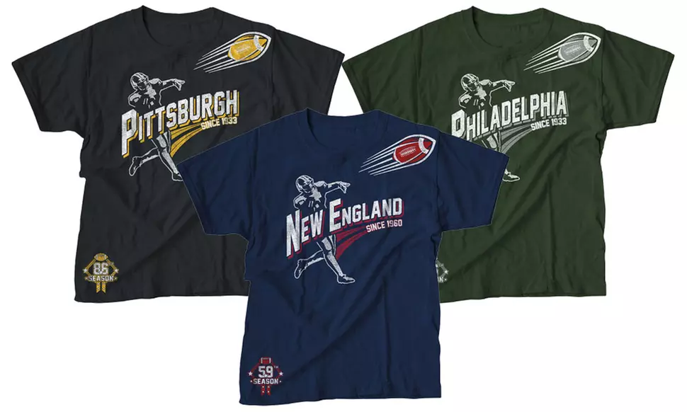 Kid's Ballers Football T-Shirts - Primary Image