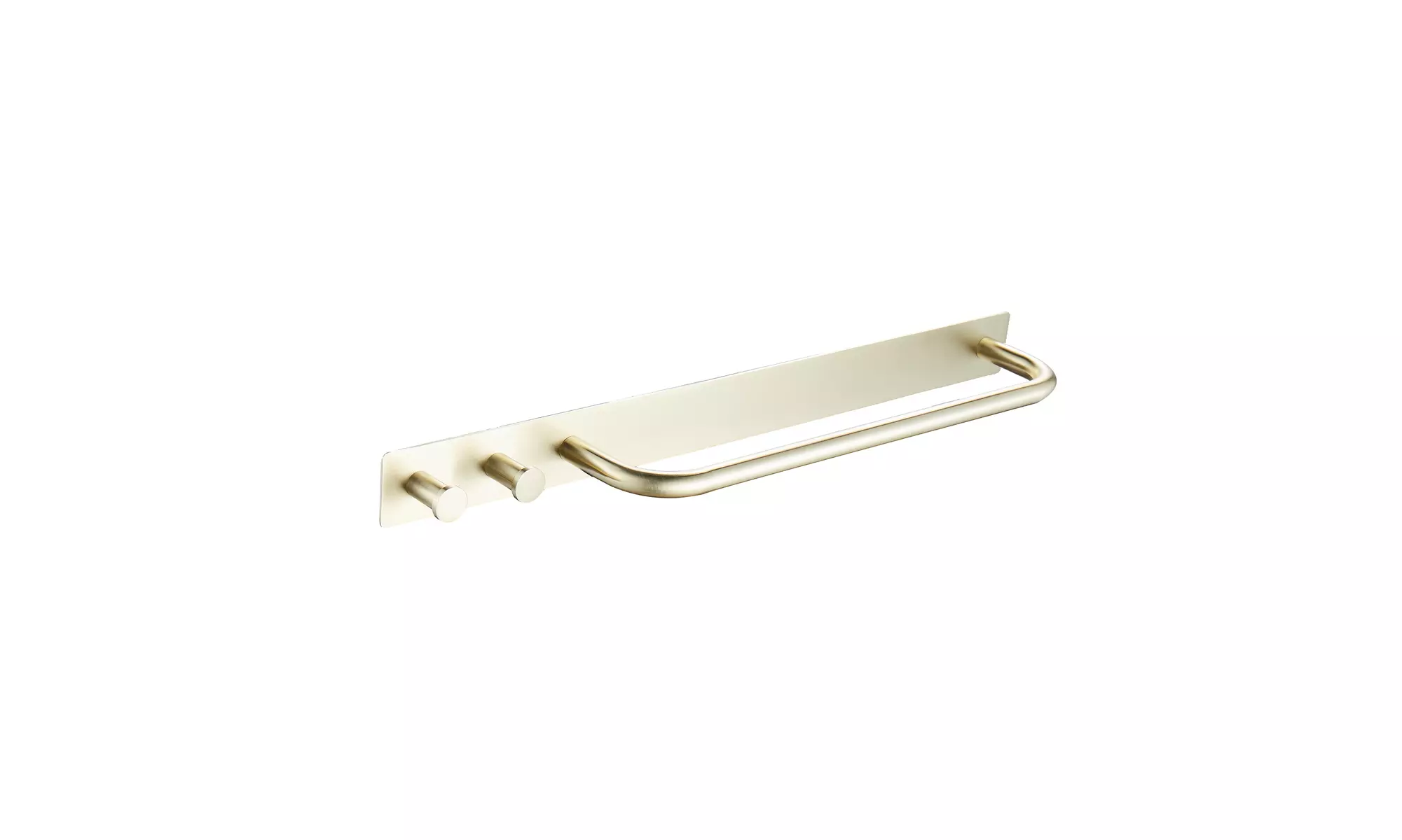 Strong Viscosity Adhesive Bright Polishing Towel Bar Holder Rack Robe 