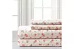 Modern Threads Printed Floral Microfiber Sheet Set - Second Medium