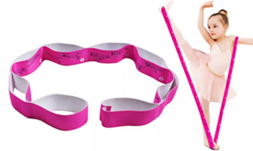 Yoga Stretching Belt Tension Resistance Band  Fitness Stretch Band - Primary Image