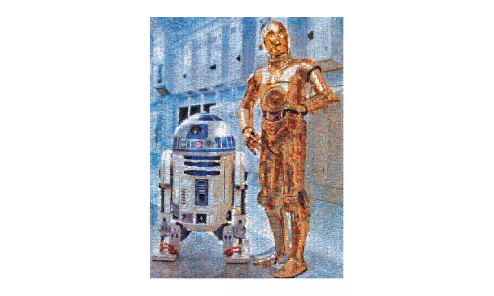 Star Wars Photomosaics - C-3PO & R2-D2: 1000 Pcs - Second Medium