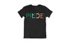 Irish Pride Flag Clover Leaf Tee  T-Shirt