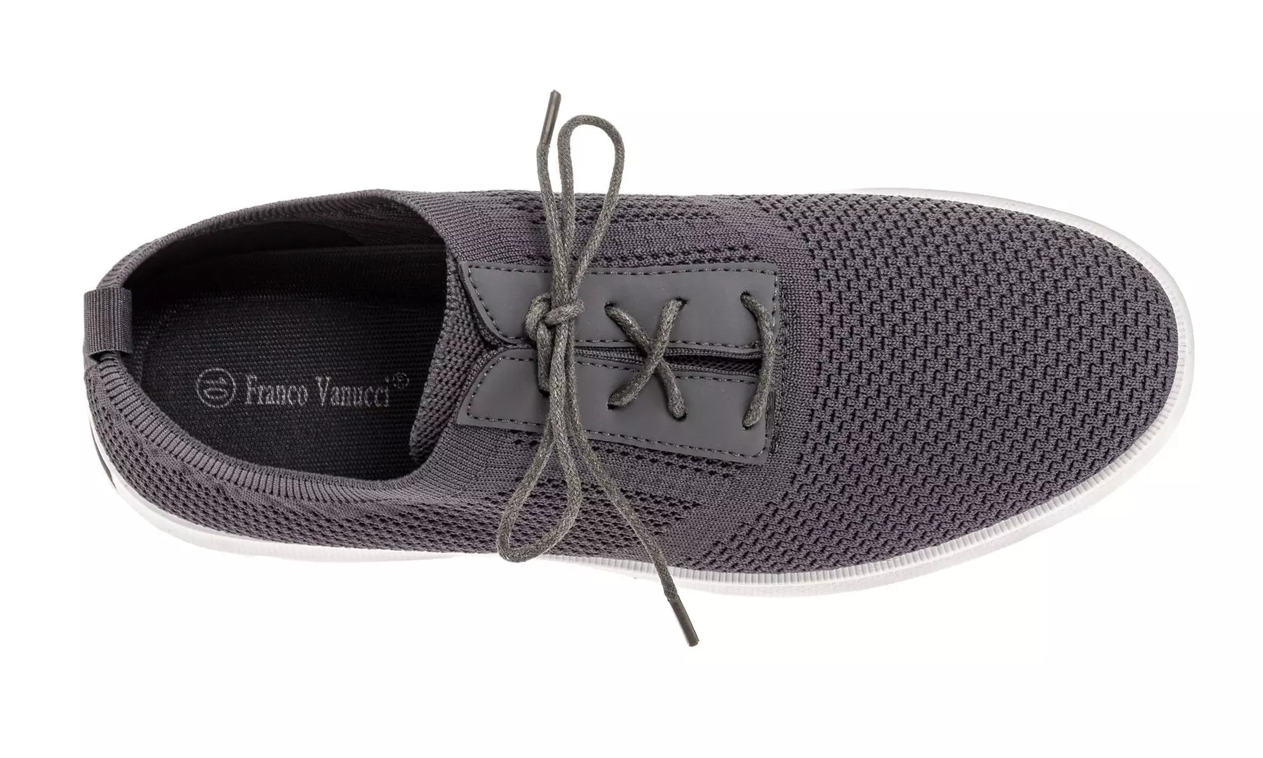 Franco Vanucci Men's Lace-up Knit Oxford Shoes