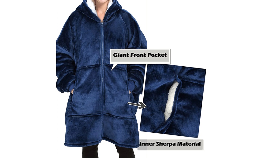 groupon oversized blanket hoodie