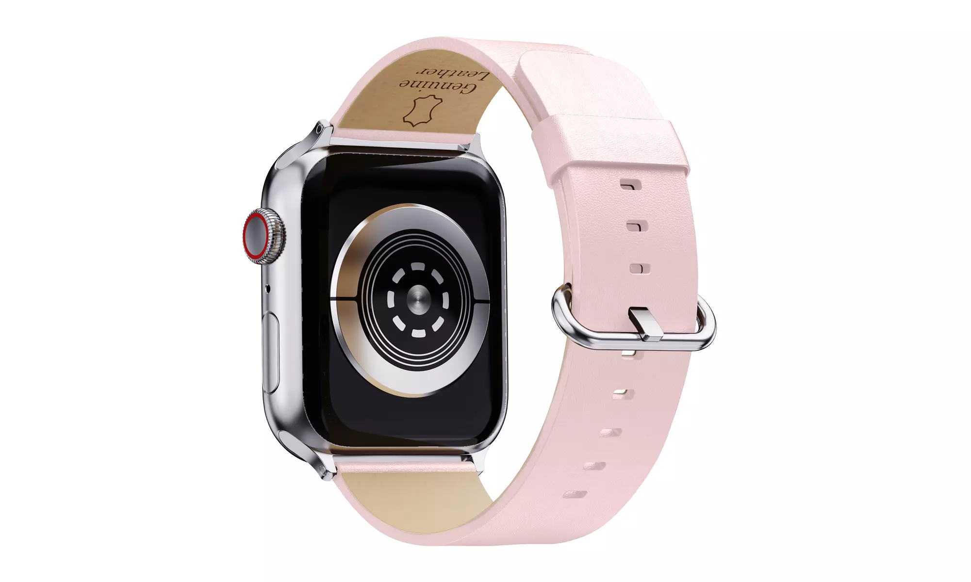 Waloo Leather & Metal Replacement Bands for Apple Watch - All Series