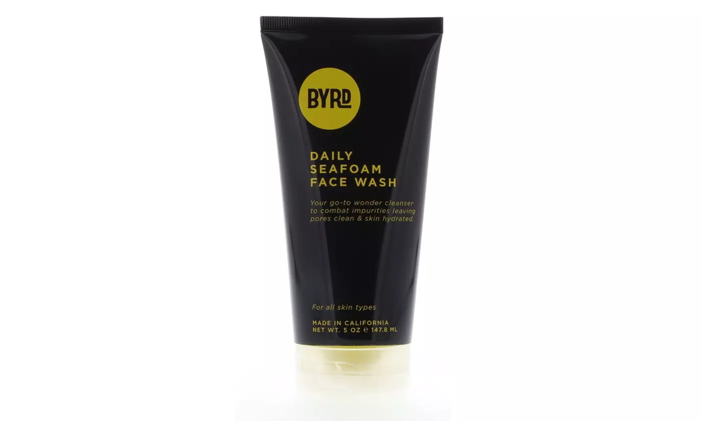BYRD Daily Seafoam Face Wash, 5 oz - Primary Image