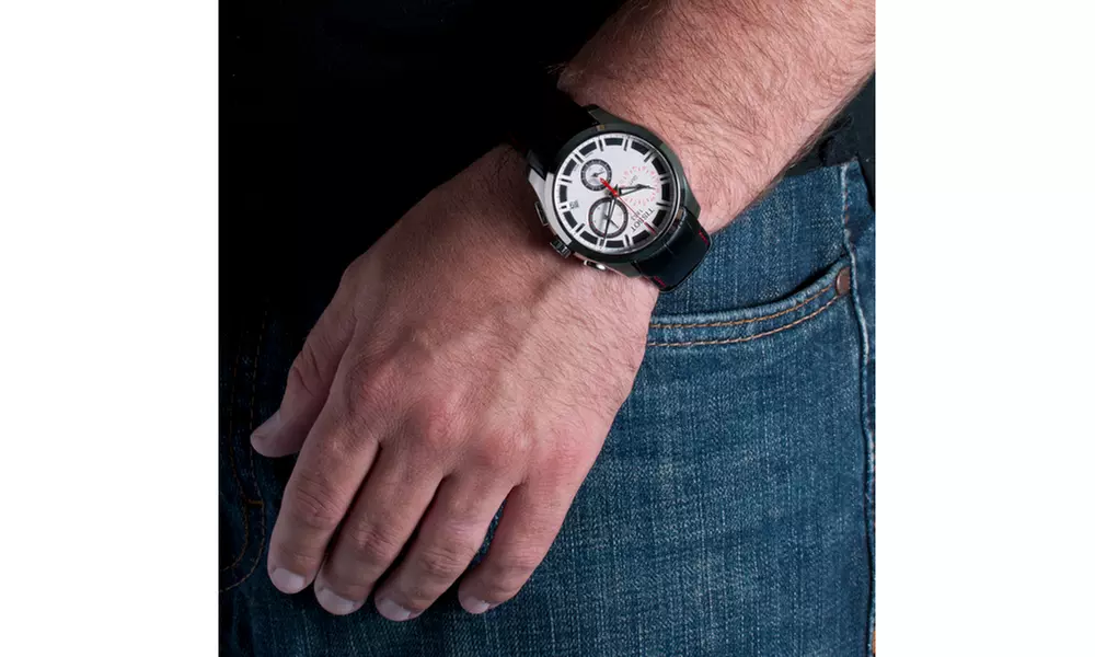 Tissot Couturier Men's Michael Owen Limited Edition Chronograph Watch - Second Medium