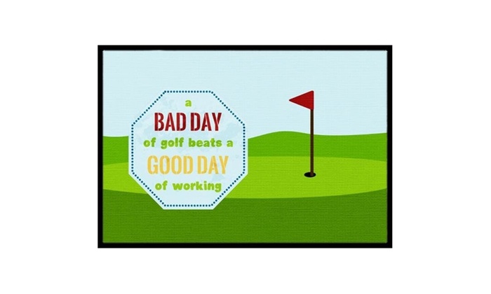 Carolines Treasures Sb3091mat A Bad Day At Golf Indoor Or Outdoor