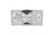 Comfort Zone Twin Window Fan with Remote 3 Speed, High Velocity, Dual  - Second Medium