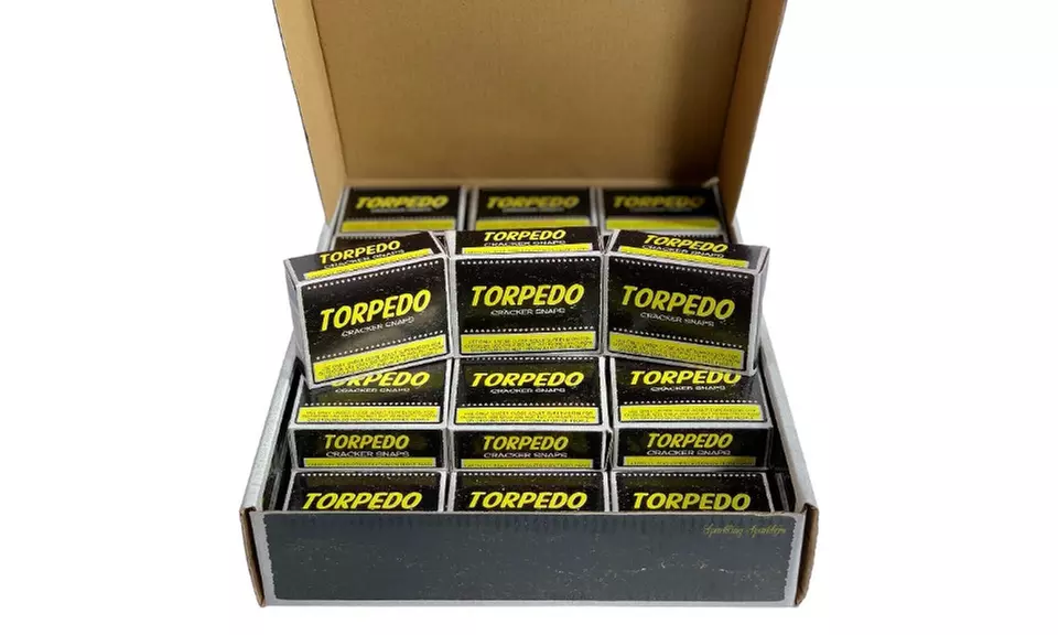 600 Torpedo Cracker Snaps - (30 Packs) - Second Medium