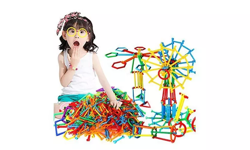 Interlocking Toys for Kids Connecting Toys Construction Toy Kit - Second Medium