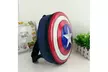 Captain America Shield Backpack Marvel Avengers Superhero School Bag Kids! - Second Medium