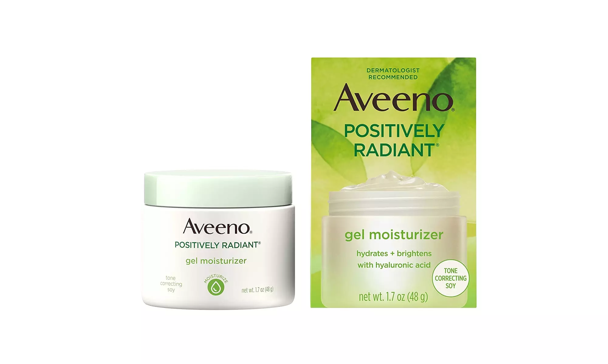Aveeno Positively Radiant Daily Gel Facial Moisturizer - Primary Image
