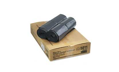 Rubbermaid 501188GRA Tuffmade Polyliner Bags 55 gallon 2mil 39 1/2 x 48 Gray