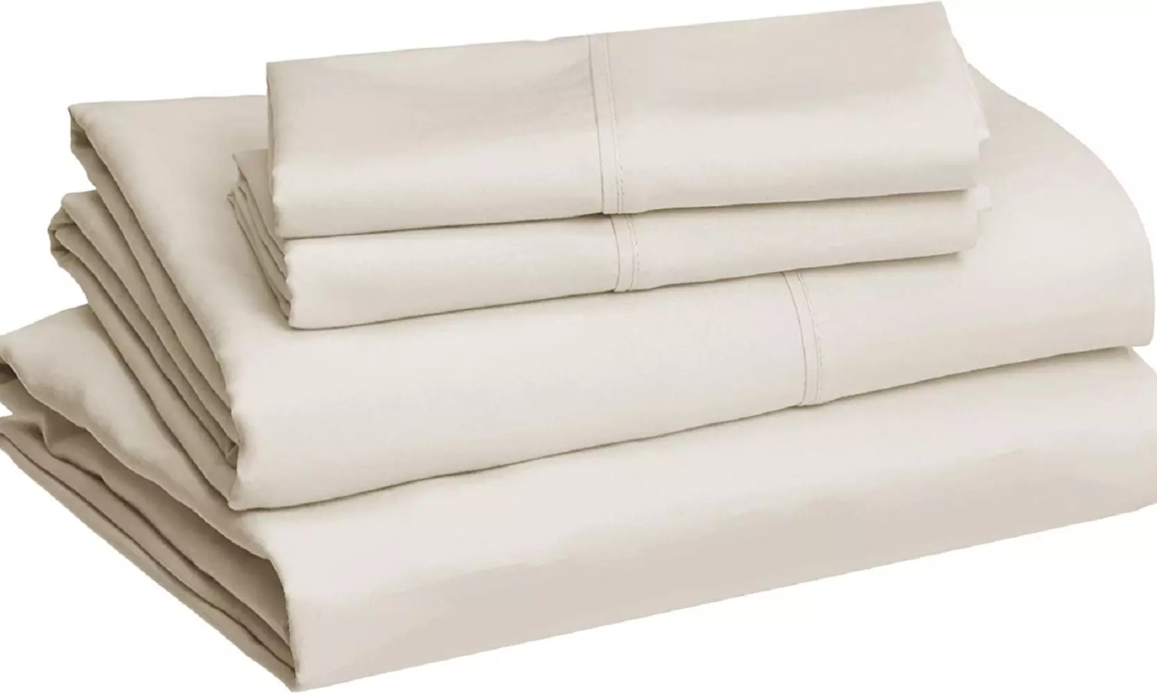 4-Piece 100% Cotton/1000 Thread Count Deep Pocket Luxury Sheets