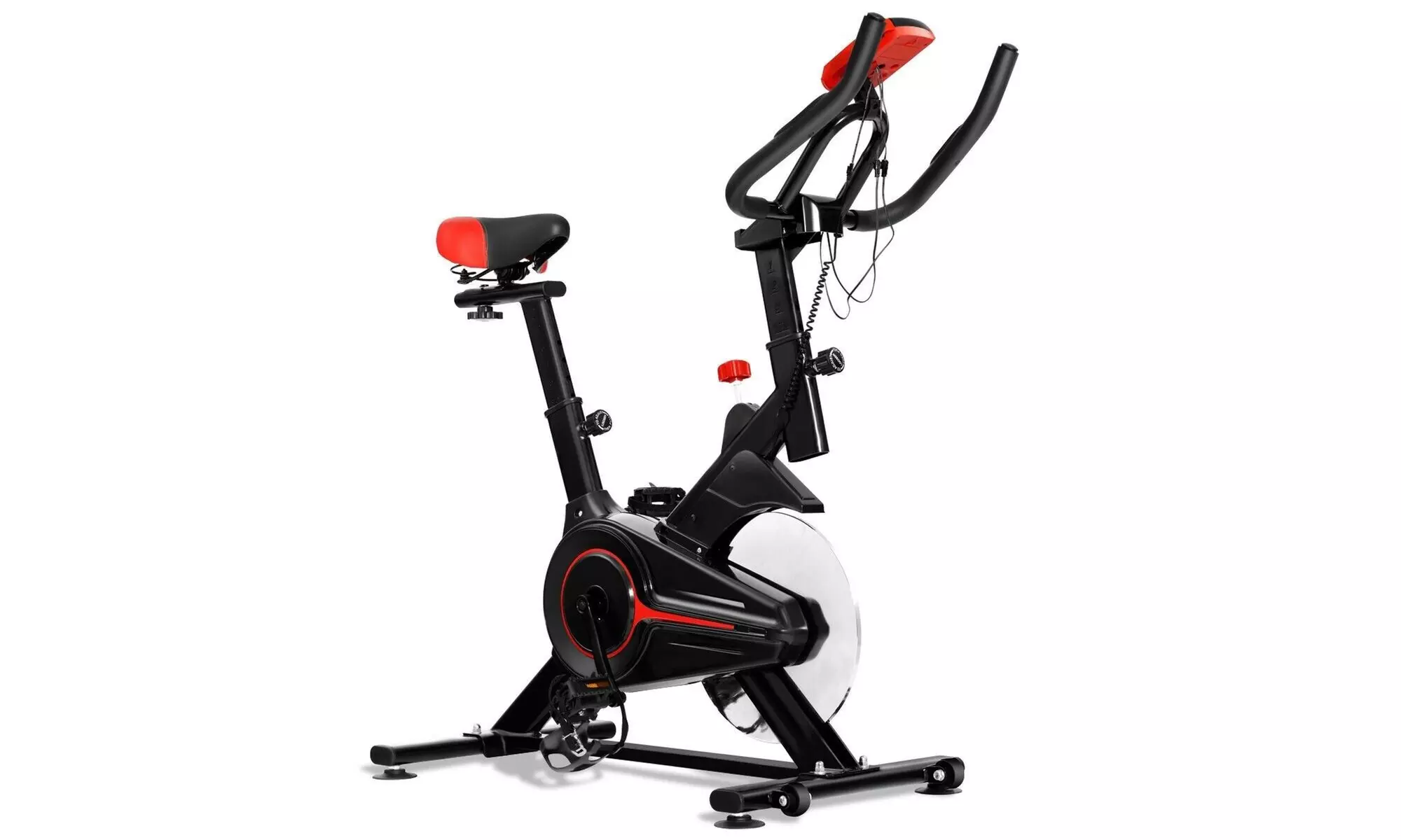Indoor Workout LCD Display Cycling Exercise Fitness Cardio Bike - Primary Image