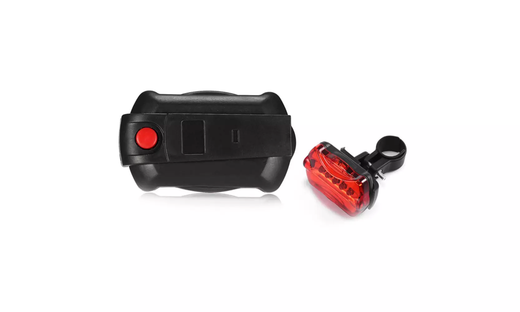 Perfect for Cycling Superior 2 x Bike Head Light & 2 x Rear Safety Flashlight - Second Medium
