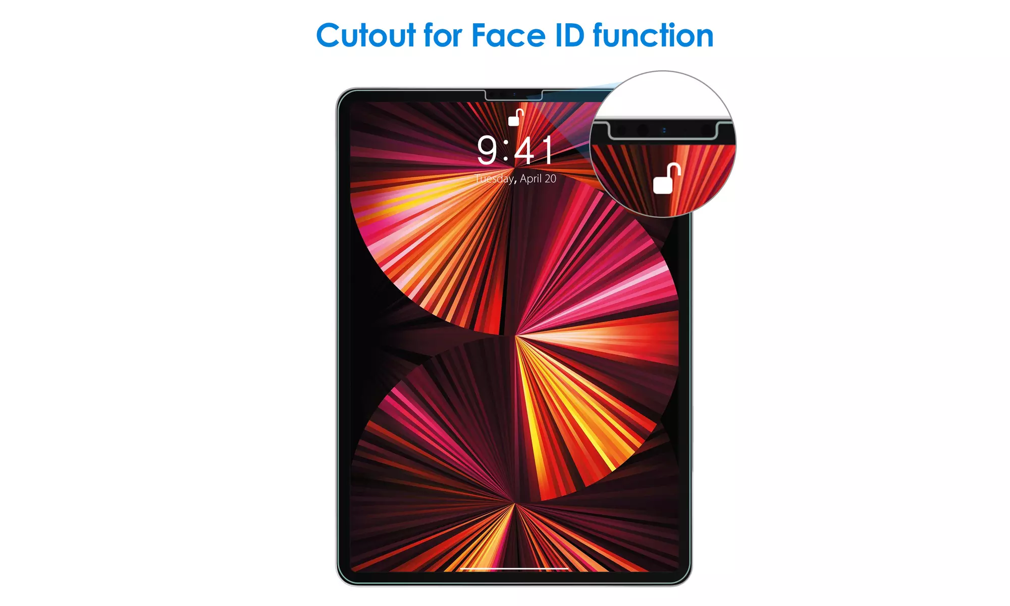 JETech Tempered Glass Screen Protector - iPad Air 5/4, iPad Pro 11'' All Models