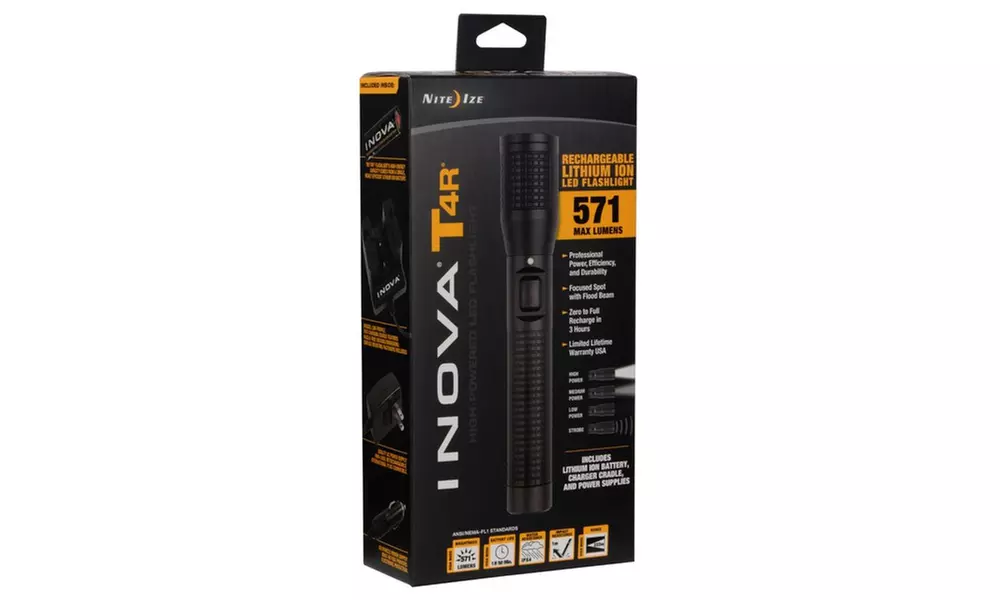 Inova T4R Flashlight Rechargeable - Primary Image