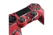 Insten 1x Camouflage Navy Red Skin Case for Sony PlayStation 4 PS4 - Second Medium
