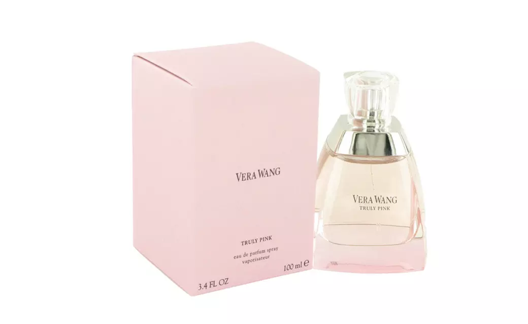 Truly Pink By Vera Wang 3.4oz./100ml Edp Spray For Women New In Box - Primary Image