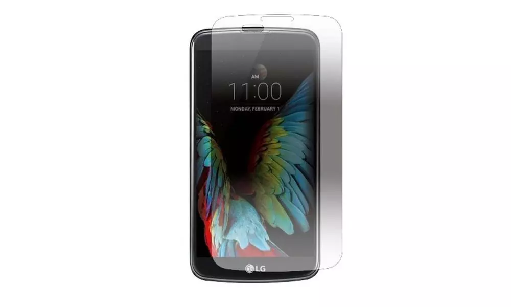 Insten Clear Tempered Glass Screen Protector LCD Film For LG K10 (2016) - Primary Image