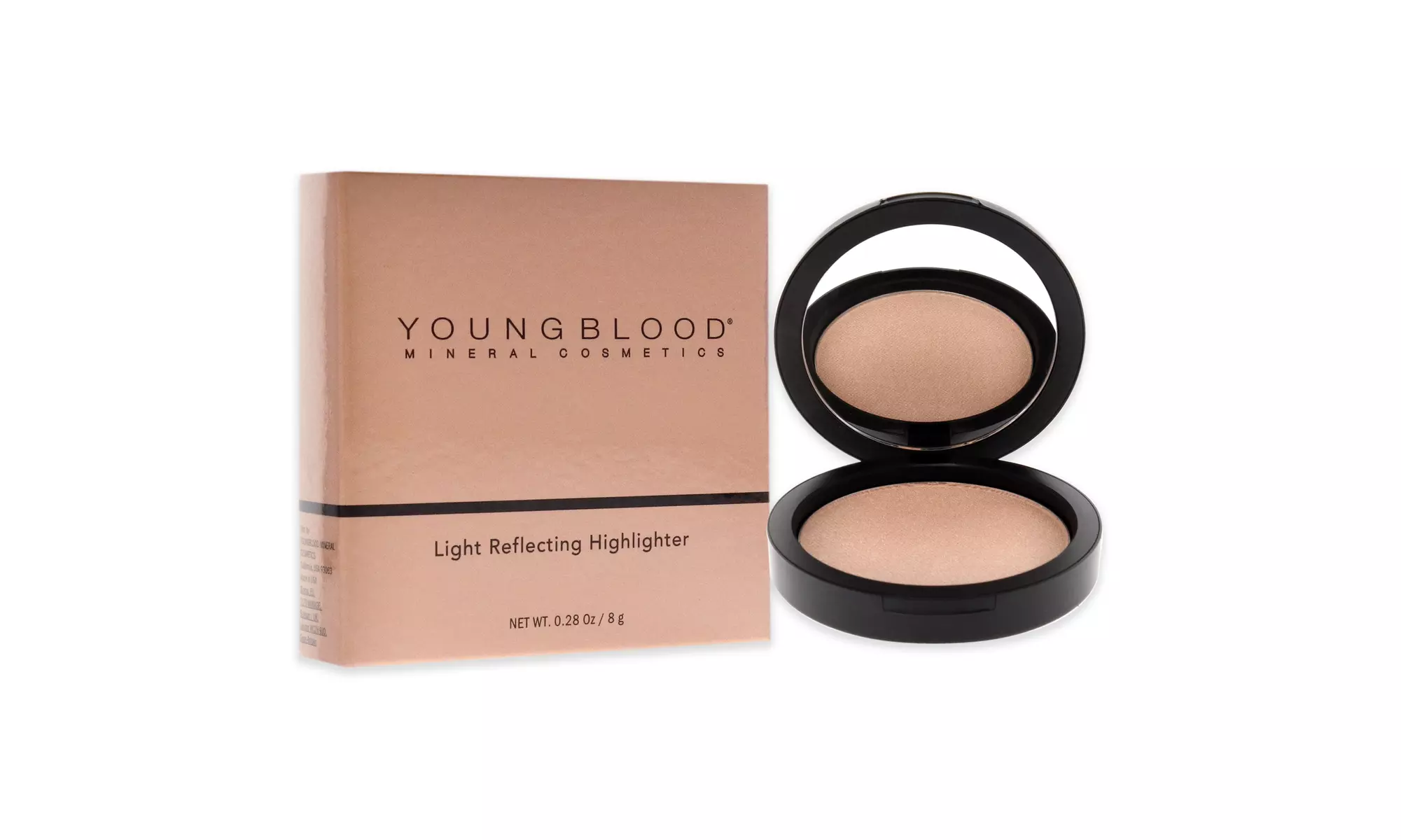 Light Reflecting Highlighter - Quartz by Youngblood Women - 0.28 oz Highlighter - Second Medium