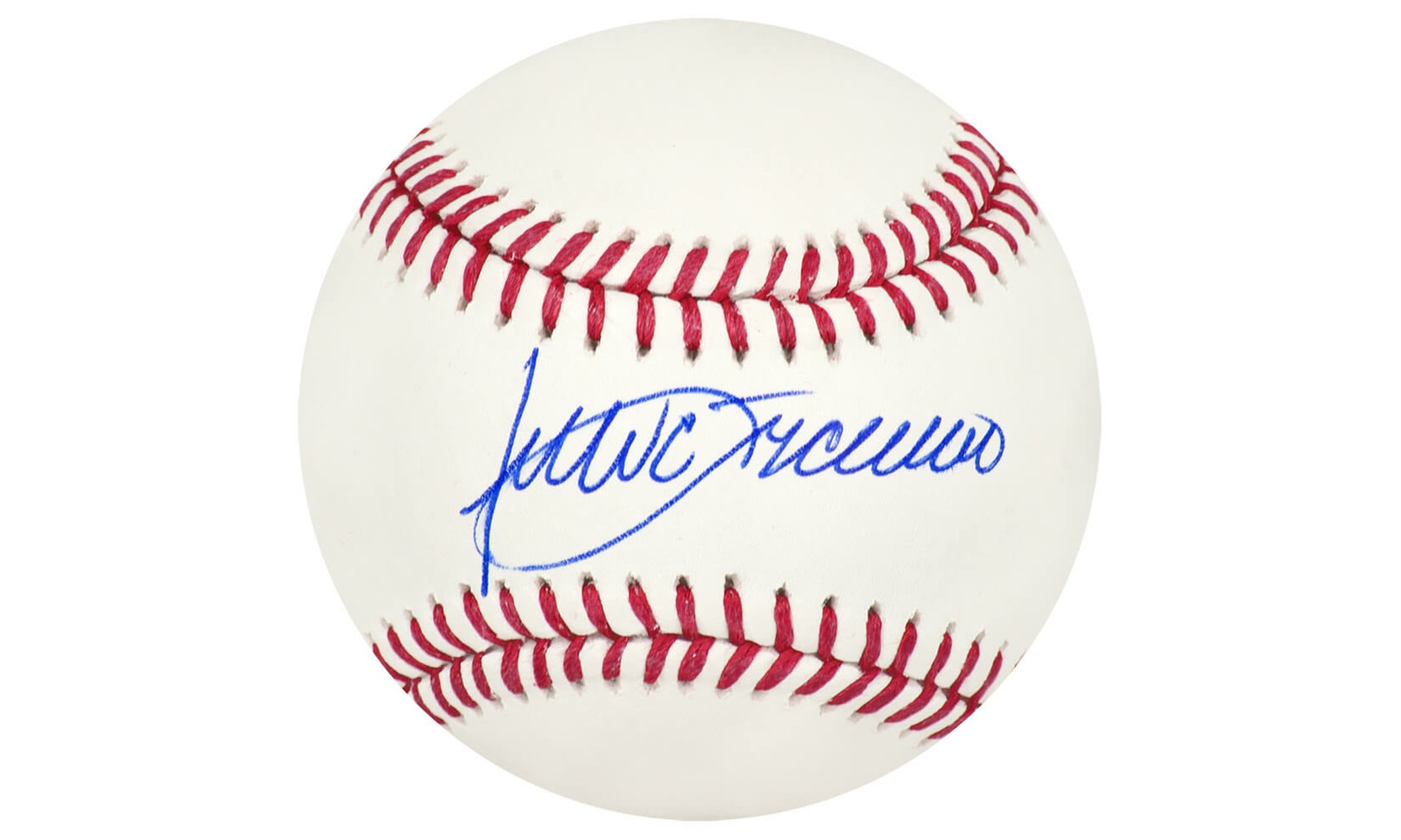 Julio Franco Signed Rawlings Official MLB Baseball - (Schwartz COA)