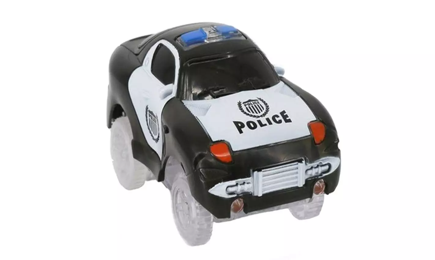 RC Light Up R/C Car & Remote,Police Car For Kids - Primary Image