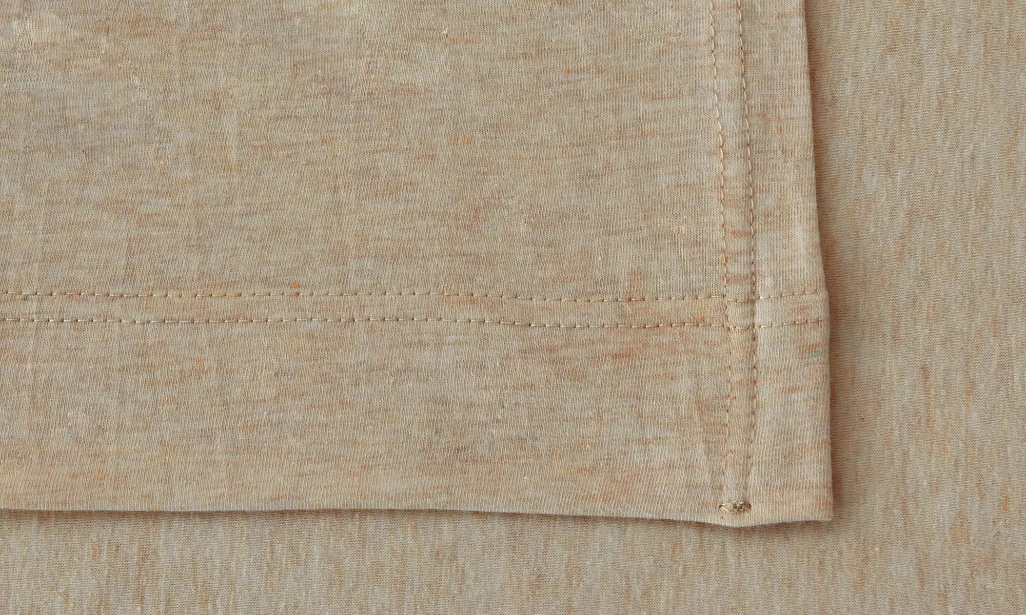 FreshFolds Ultra-Soft Cotton Heathered Melange Jersey Knit Sheet Set