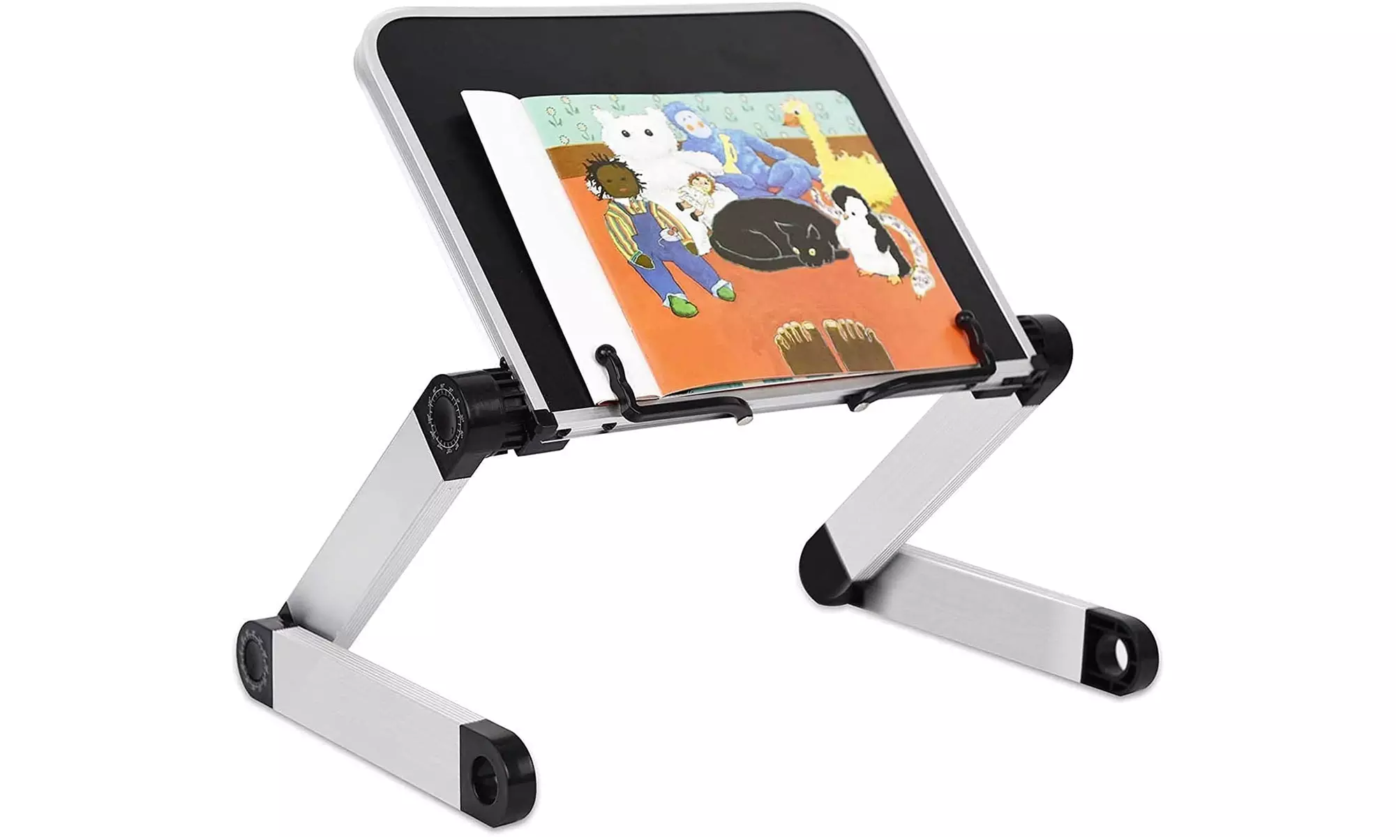 Book Stand, Book Holder Adjustable Height  Angle Ergonomic  - Primary Image