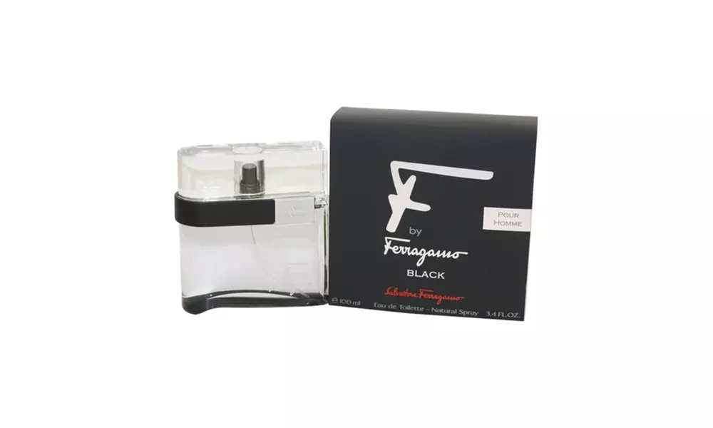 F Ferragamo Black Edt Spr 3.4 Oz / 100 Ml For Men - Primary Image