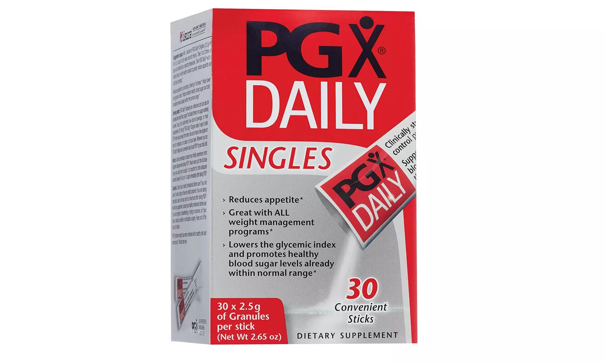 Natural Factors PGX Daily Singles, Convenient Support of Appetite Control - Primary Image