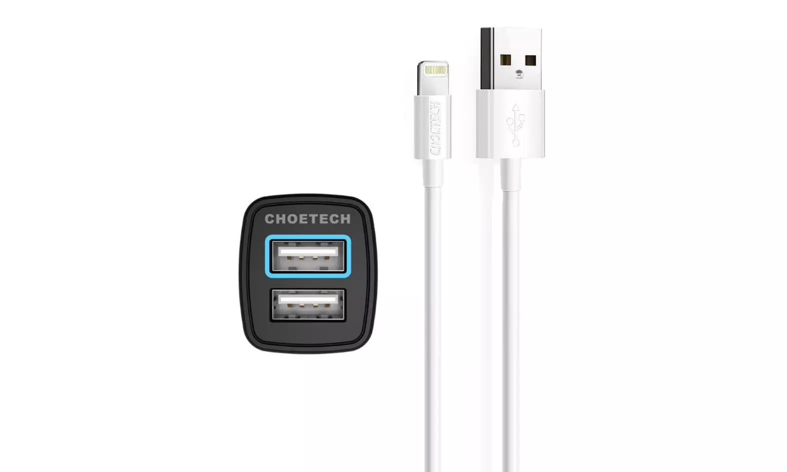 CHOETECH Car Charger with Groupon Goods