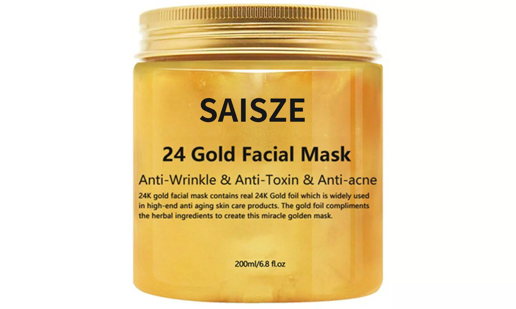Gold Facial Mask Provides Vitamin Mask Facial Moisturizing Oil - Second Medium