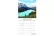 The Gifted Stationery 2020 Wall Calendar - Nature's Wonders, 12" Monthly View,  - Second Medium
