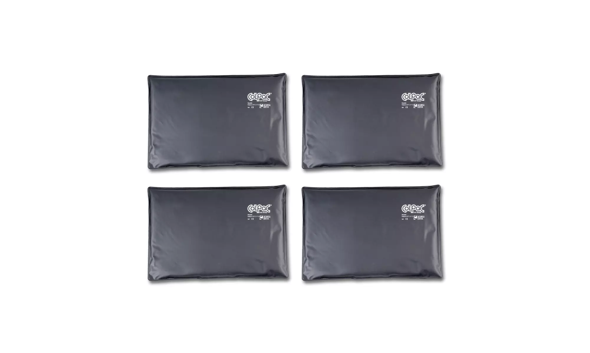 Chattanooga ColPac - Black Polyurethane- Oversize - 12.5 in x 18.5 in- 4-Pack - Primary Image