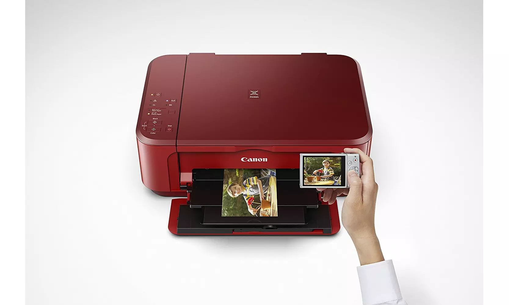 Canon PIXMA MG3620 Photo All-in-One Inkjet Printer - Red - Second Medium