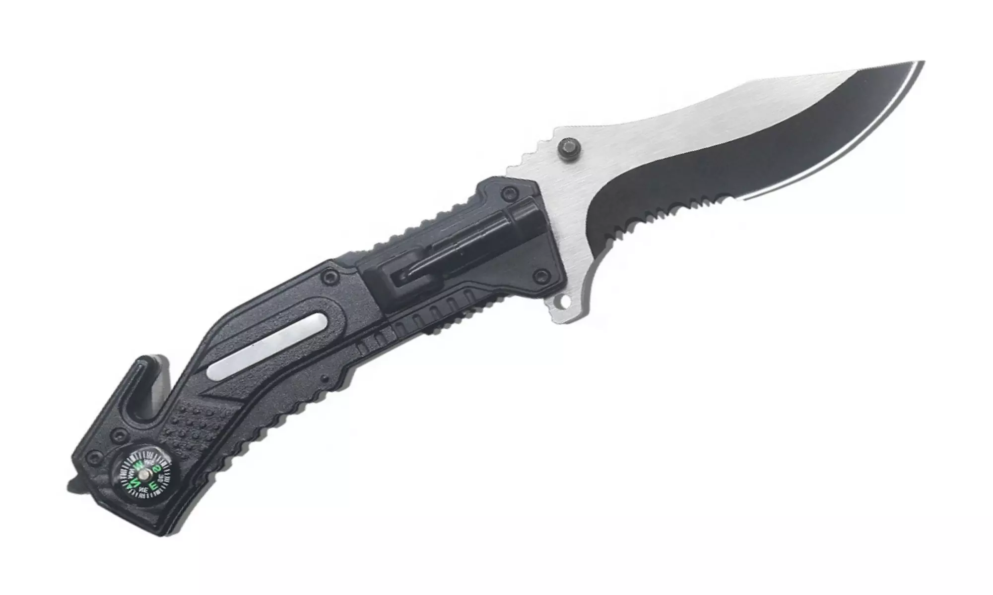 Pocket Knife with Clip Folding Knife Tactical Knife ( 5-in-1 ) - Primary Image
