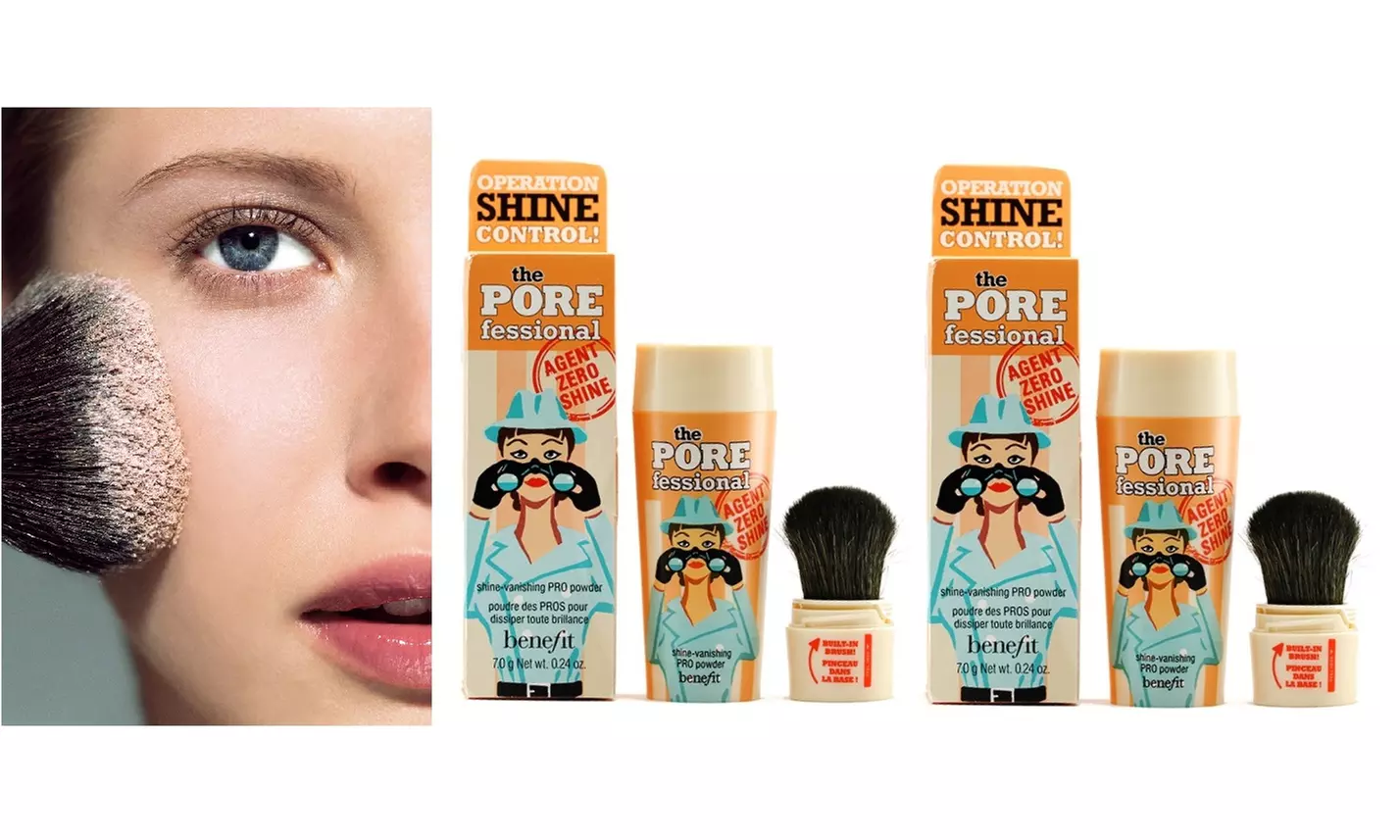 Benefit The Porefessional Agent Zero Shine Powder Shine Vanishing Powder -2 pack - Primary Image