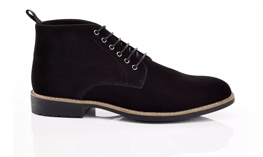 Adolfo Keith Men's Microsuede Chukka Boots 