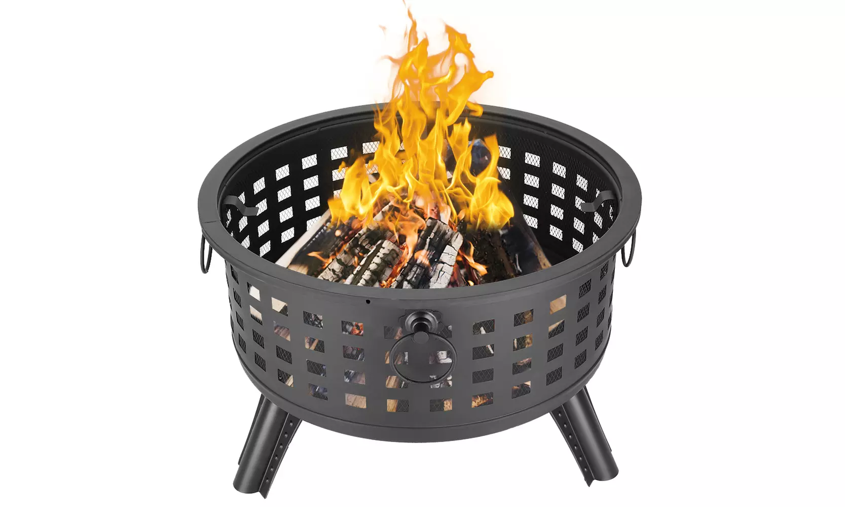 26 inch Round Lattice Fire Bowl - Primary Image