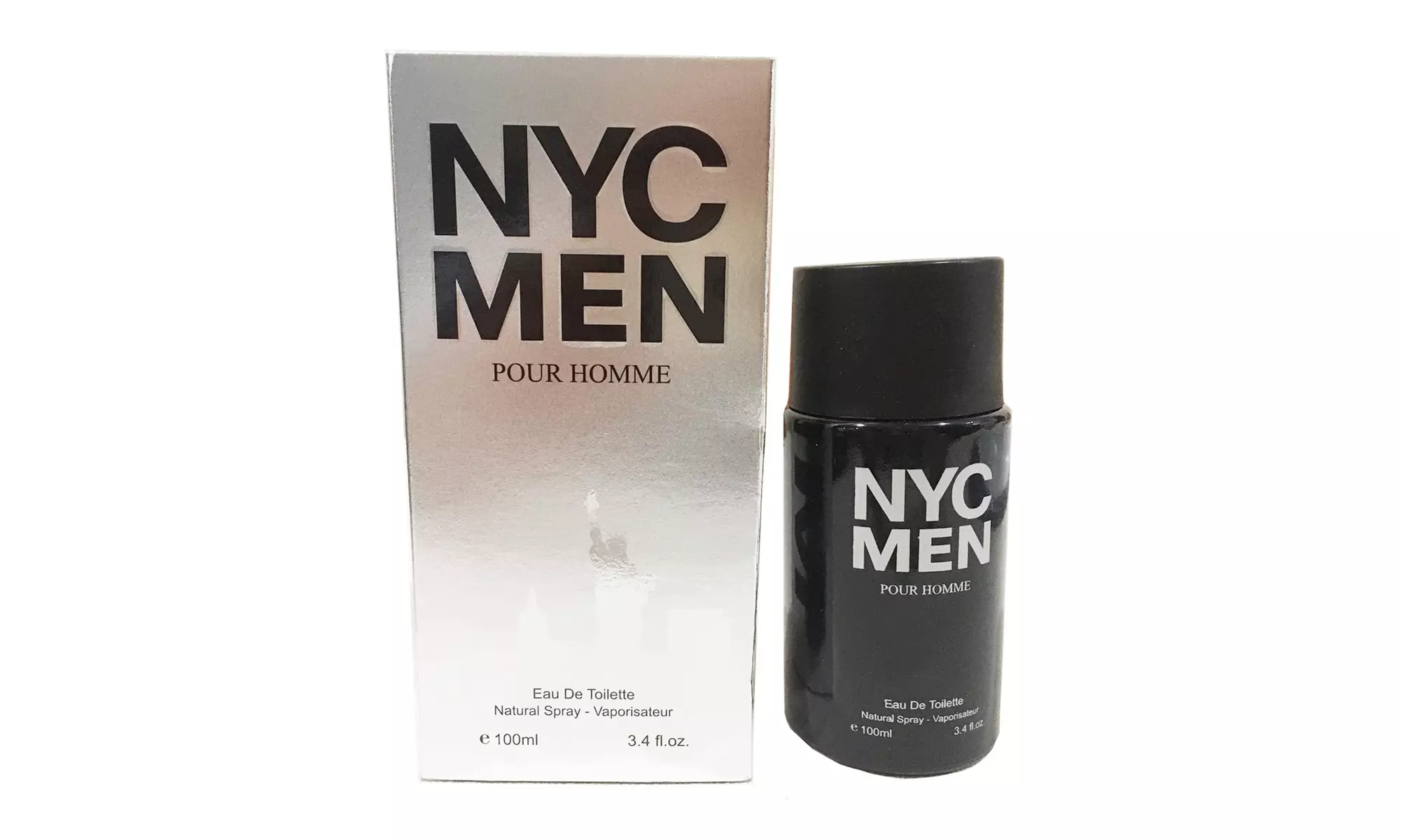 NYC Men Cologne for Men Eau De Toilette Natural Spray Masculine Scent, 3.4 Fl Oz - Second Medium