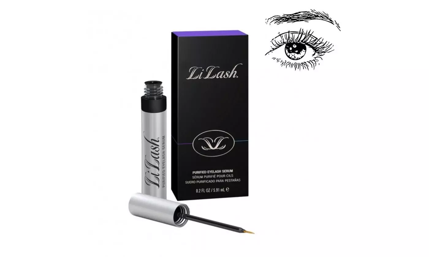 LiLash Purified Eyelash Serum - 5.91 ml, 6 Month Supply - Primary Image
