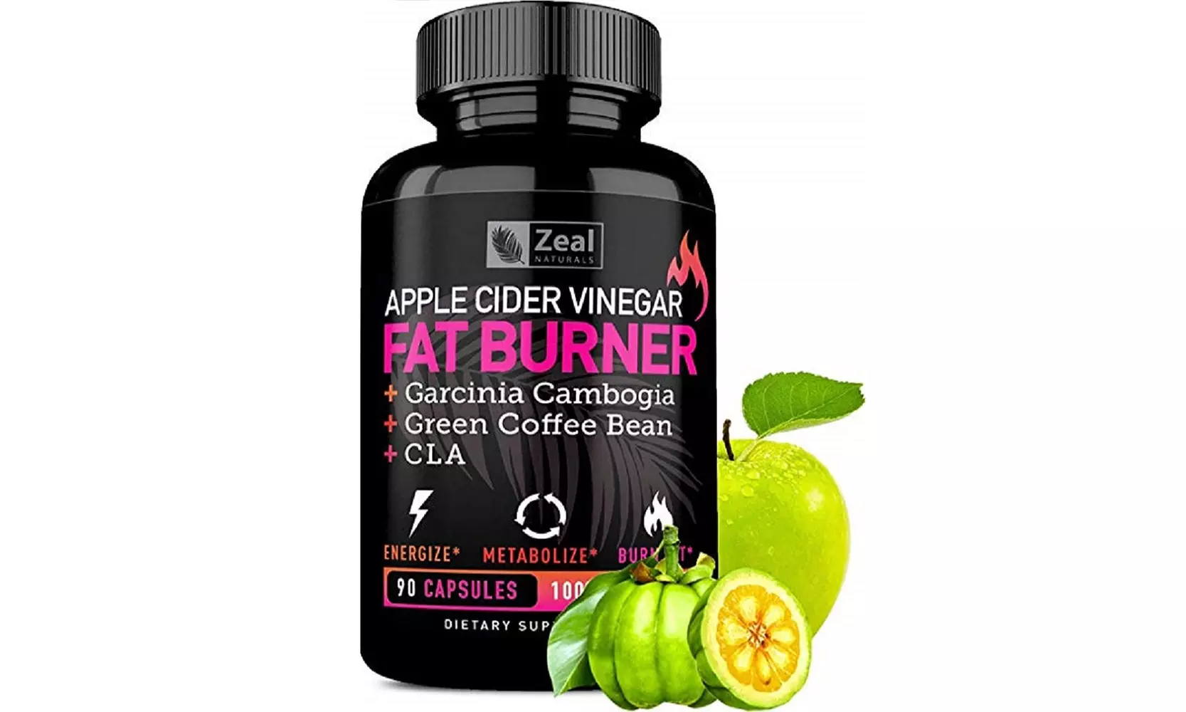 Apple Cider Vinegar Weight Loss Pills for Women - Garcinia Cambogia  Apple Cider - Primary Image
